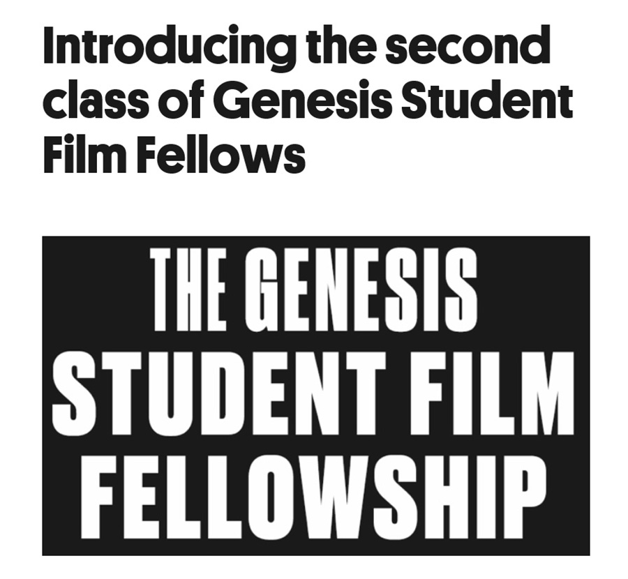 Awards at Student Film Fellowship by Great Big Story, CNN